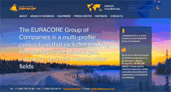 Desktop Screenshot of euracor.ru